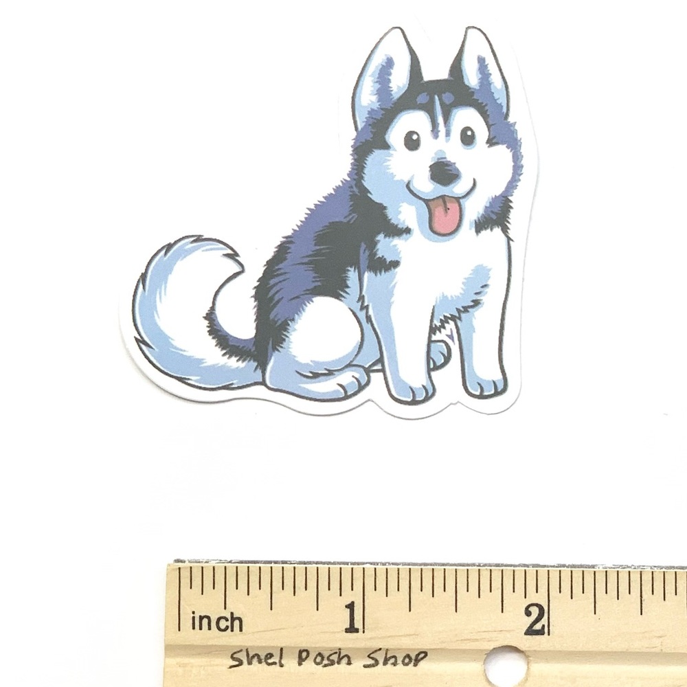 Husky Vinyl Sticker - Picture 2 of 2